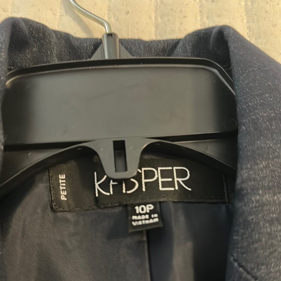 Kasper Women's Navy Blazer - Picture 12 of 16